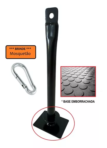 Suporte Para Agachamento Sumô + Barra Reta Pulley