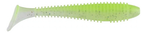 Kit Iscas Soft Swing Impact Fat 4.3 Keitech (várias Cores) Cor Chartreuse Shad (484)