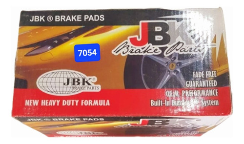 Pastillas De Frenos Jbk 7054 F250/e250/f350/e350 (76-94)