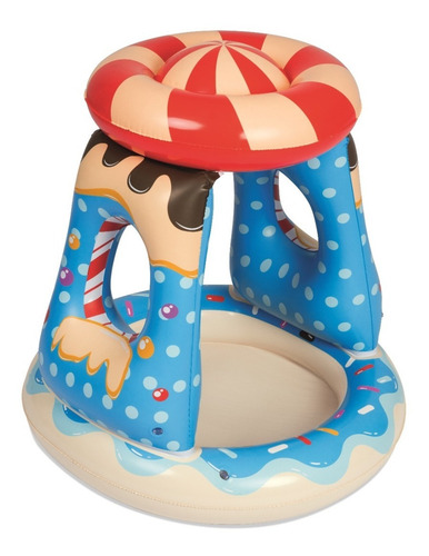 Imagen 2 de 8 de Pileta Bebes Inflable Candy Bestway 52270 Casa Valente