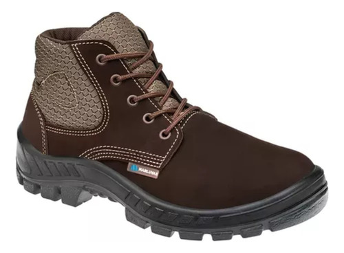Bota Botina De Segurança Coturno Masculina Marluvas Com Ca