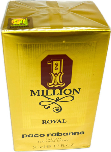 Perfume Paco Rabanne 1 Million One Million Royal Edp 50ml - Selo Adipec Original Lacrado