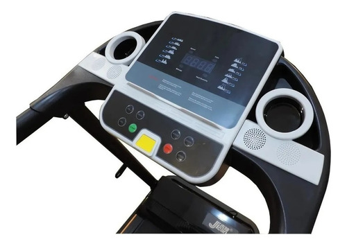 Caminador Eléctrico Plegable 1,75hp Con Bluetooth LG Color Negro