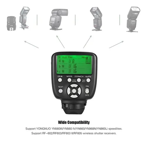 Para Yongnuo Yn560-tx Ii Manual Transmisor Remoto