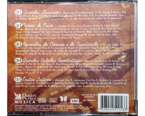 Imagem 2 de 5 de Cd O Melhor De Nat King Cole Unforgettable