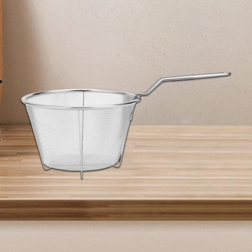 Cesta Para Freidora De Acero Inoxidable, Colador De 15cm