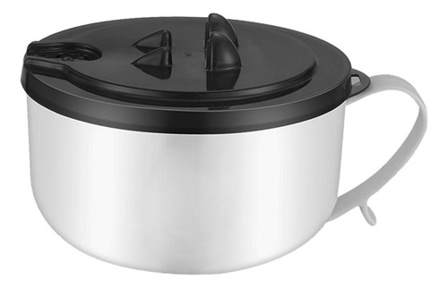 Cuenco De Ramen De Acero Inoxidable Con Tapa, Cocina De