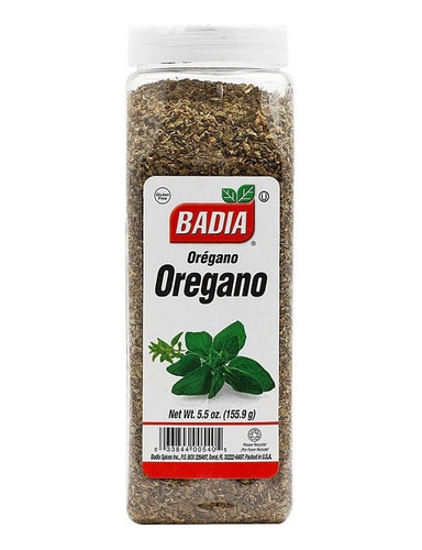 Especie Condimento Badia Oregano Entero 155.9g Importado