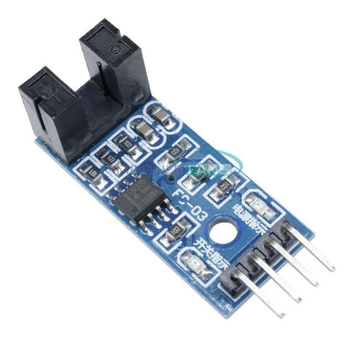 Sensor Encoder Velocidad Herradura Lm393 Para Arduino