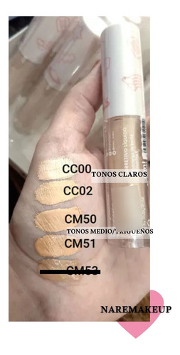Corrector Ojeras Liquido Melu By Ruby Rose 4ml Rr-1800 Cc02