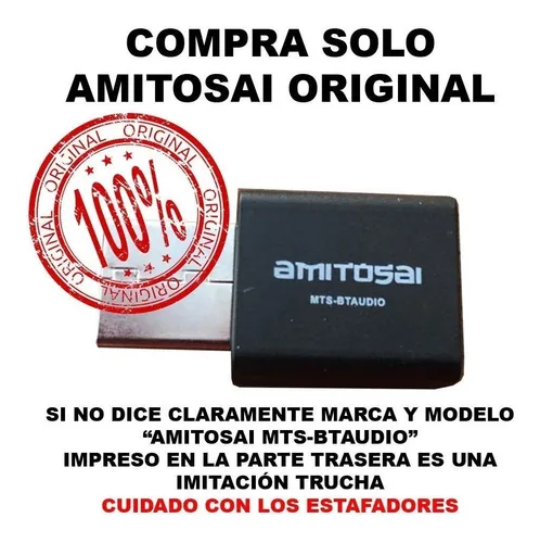 Receptor Transmisor Bluetooth 5.0 El Mejor 2 En 1 Amitosai