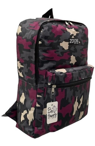 Mochila Cordura Estampada 41x28 (por 4 Unidades) Mayor Todo