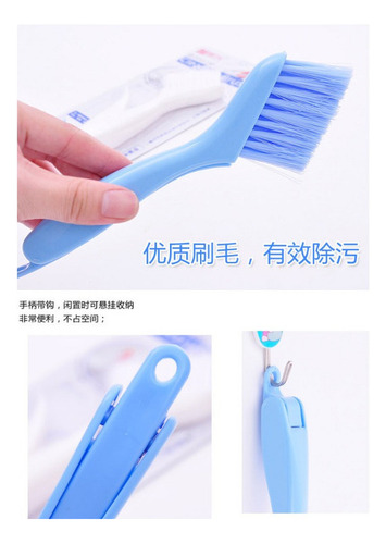 Para Cepillo Limpieza Hueco Plegable Multifuncional Para El