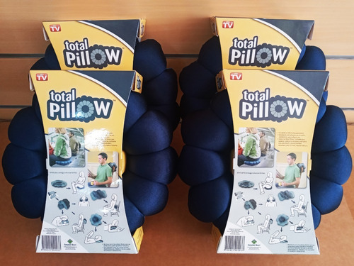 Imagen 7 de 9 de Almohada Total Pillow Viajera Cómoda Para Todo El Cuerpo Tfk
