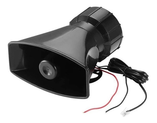 Imagen 7 de 8 de Bocina Policial Sirena Carabinero 7 Tonos Megafono 100w 12v