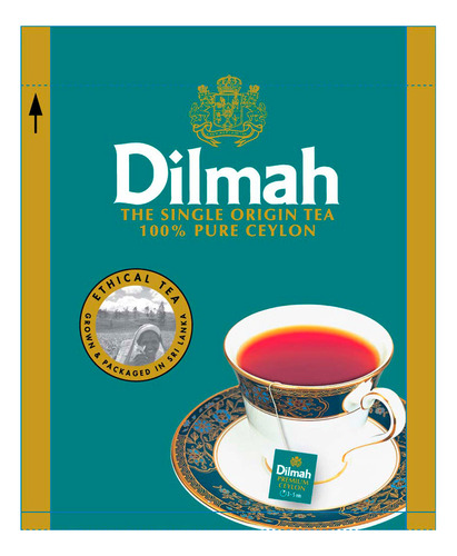 500 Bolsitas Te Negro Ceylon Pure Premium Dilmah
