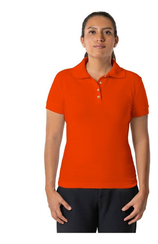 Imagen 1 de 3 de Playera Polo Dama