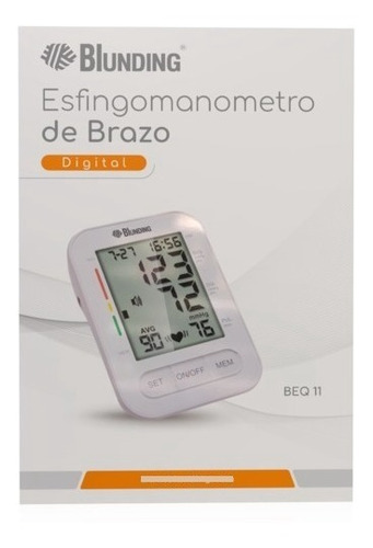 Toma Presión Digital Esfingomanómetro De Brazo - Blunding