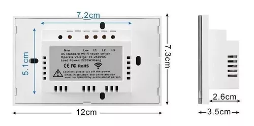 Apagador Wifi Inteligente Compatible Con Alexa Y Google Home