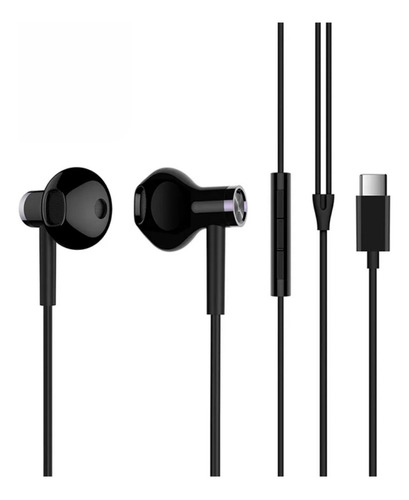 Audifonos Xiaomi Tipo C Hi-res Audio Negro