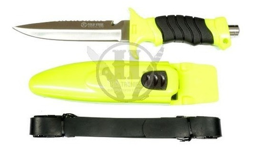 Cuchillo Tactico De Buceo Cold Steel Fk65 Army Funda Boton