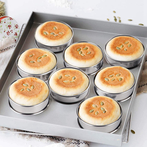 Xx 20 Aros Para Tarta Enrollados Con Doble Rollo, Aros
