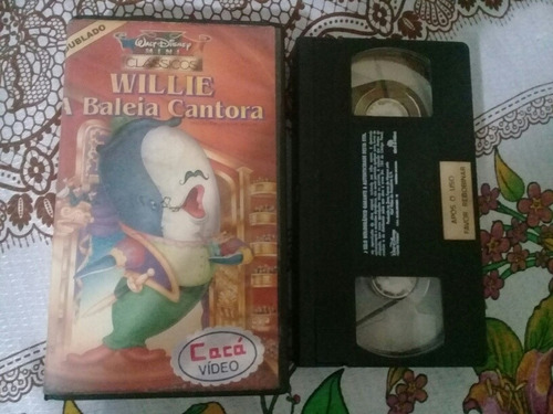 Vhs Willie A Baleia Cantora Dublado