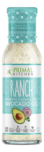 Aderezo Ranch Con Aceite De Aguacate Primal Kitchen 237ml Se