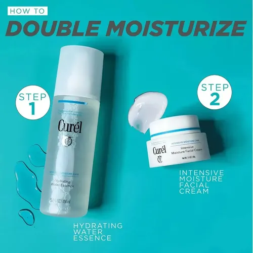 Curél Moisture Facial Cream 6個セット Hidratante Facial Intensivo Curel Japanese Skin Care, 1,4 Fl