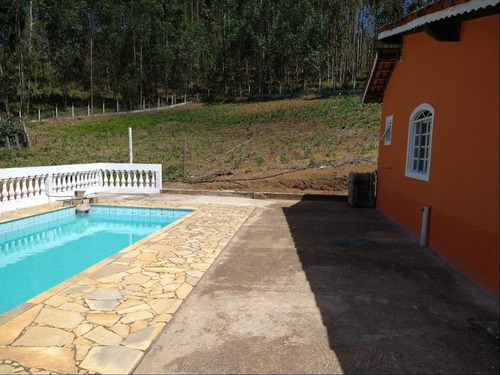 Linda Chácara Com Piscina , Espaço Gourmet, Vista Deslumbrante, Pertinho Da Cidade À Venda, 4000 M² Por R$ 300.000 Em Pinhalzinho - Ch0154