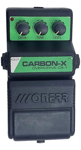 Pedal Onerr Carbon-x Overdrive Cx-1