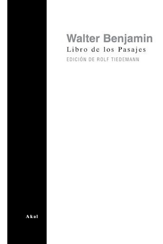 Libro De Los Pasajes (coleccion Via Lactea) - Benjamin Walt