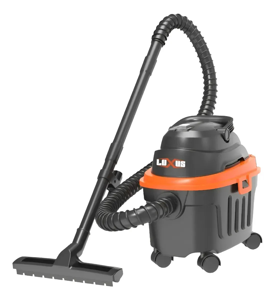 Aspiradora Sopladora Luxus 1000w 10 Litros Polvo Liquido Lu10-vc Color Negro