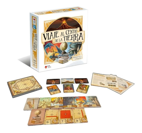 Juego De Mesa Viaje Al Centro De La Tierra Top Toys 2403