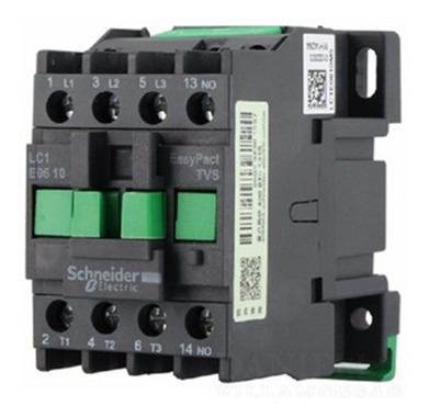 Contactor De Potencia 3p 6a 1na 230vac