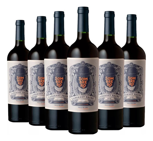Vino Sombrero Cabernet Franc 6x750 Ml Huentala Wines