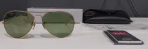 Comprar Lentes De Sol Ray Ban Originales (leer Descripción) Aviador Verde Oscuro Dorado Oscuro Dorado Oscuro