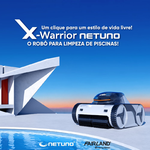 Robô Aspirador De Piscina Sem Fio X-warrior Wi-fi Fairland