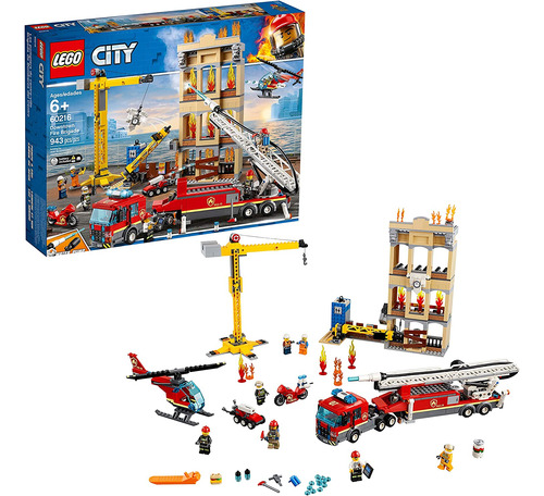Kit De Construcción Lego City (943 Elementos): Brigada De Bo