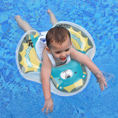 Flotador De Natación Para Bebé Swimbobo Cute Pool Inflable