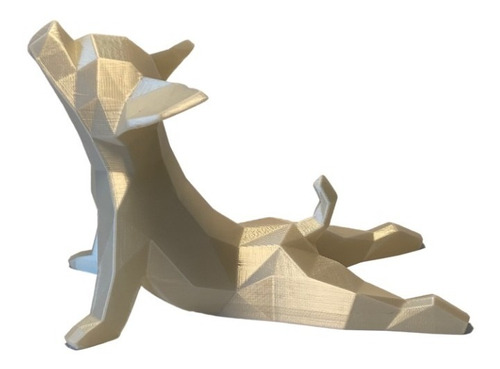 Estátua Chihuahua Yoga Geometrico (12cm)