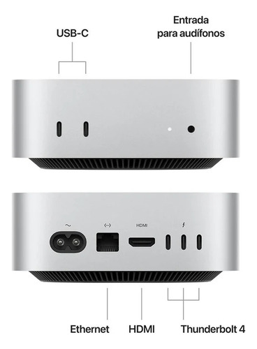 Apple Mac Mini Con Chip M4 | 16 Ram 256 Ssd | 2024