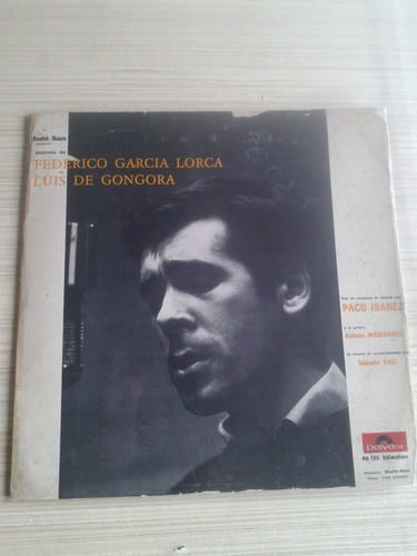 Paco Ibáñez Poemas García Lorca Góngora Moshé-naïm Vinilo Lp