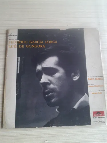 Paco Ibáñez Poemas García Lorca Góngora Moshé-naïm Vinilo Lp (Usado)