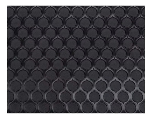 Linoleo Piso Tachon Negro 1.60m X 10.5m