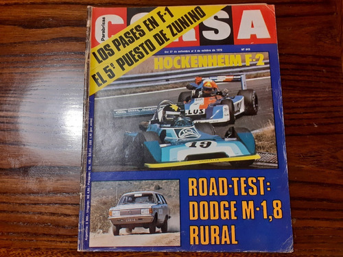 Revista Corsa 643 Road Test Dodge 1500 M-1,8 Rural