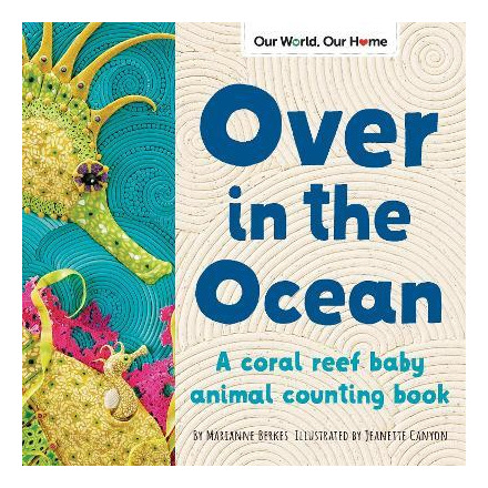 Libro Over In The Ocean : A Beach Baby Animal Habitat Boo...