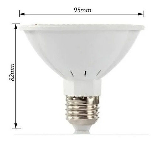 Imagen 2 de 7 de Ampolleta E27 Grow 200 Led Full Spectrum Cultivo Indoor