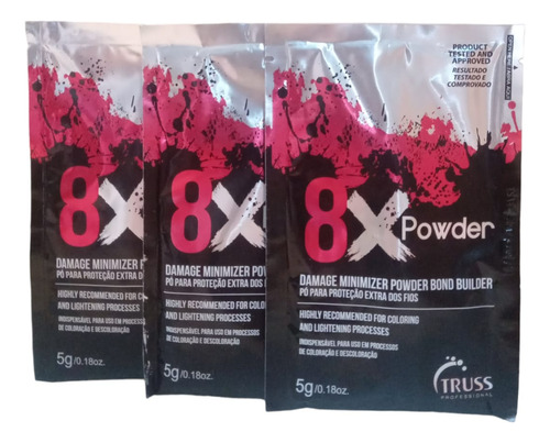 Truss 8x Powder 3 Pó De Proteção Extra Dos Fios - 5g