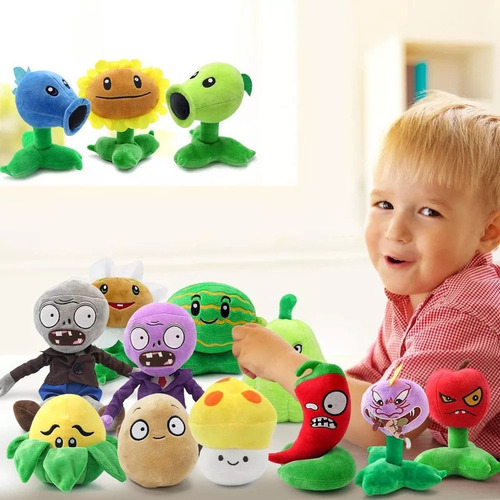 Conjunto De Plantas Plants Vs Zombies Pvz De 14 Peças